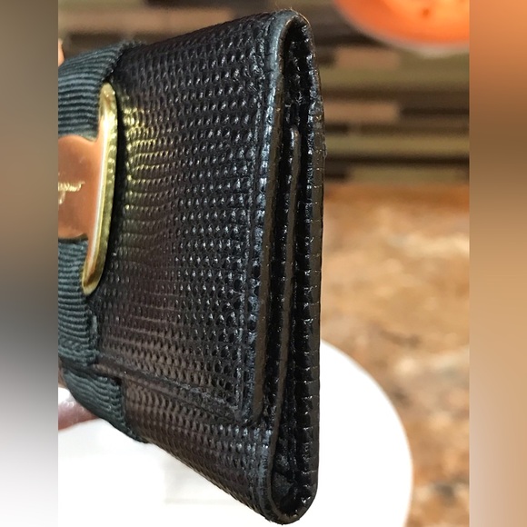 Salvatore Ferragamo 6-Key Holder Vara Ribbon Leather Case ππ₯π€ - Picture 16 of 17